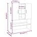 Mobile per Lavatrice Grigio Sonoma 70,5x25,5x90 cm - Foto miniatura 9