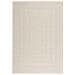 Tappeto Zizur Crema 140x200 Cm Aspetto Iuta Interni Ed Esterni - Foto miniatura 3