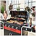 Gas2Coal 2.0 4B Grill Carrello Carbone + gas naturale Nero, Acciaio inox, Rosso - Foto miniatura 5