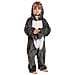 Pigiama Per Bambini Kigurumi Onesie Costume Squalo Grigio 105-115 Cm - Foto miniatura 5