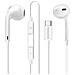 Cuffie Cablate Usb-c Con Microfono Integrato Per Samsung Galaxy S25 / S25 Ultra / S25 Plus / S25 Se / S25 Edge, Bianco - Foto miniatura 1