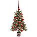 Albero di Natale con 150 LED con supporto Verde 90 cm PE - Foto miniatura 3