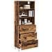 Credenza Legno vecchio 69,5 x 34 x 180 cm Legno multistrato - Foto miniatura 3