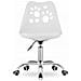 Sedia girevole ergonomica Valora PRINT bianca per ufficio domestico - Foto miniatura 2
