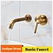 Rubinetto per lavabo da bagno, Blackswan, tipo M208, modello bronzo antico, misura 20 cm - Foto miniatura 2