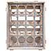Cassetto Portabottiglie In Legno Marrone 41x32x55h - Foto miniatura 2