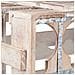 Cassetto Portabottiglie In Legno Marrone 41x32x55h - Foto miniatura 6