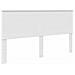 Struttura del letto Bianco 180 x 200 cm Legno Ingegnerizzato - Foto miniatura 7
