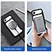 Cover con Tapa per iPhone Air - Pelle /PU, Nero, MagSafe - Foto miniatura 4