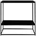 Consolle Vita A 2 Ripiani In Nero Con Struttura In Acciaio, 80×36×80 Cm - Foto miniatura 4