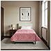 Duvet Estivo Rosa 135 x 200 cm Microfibra e Fleece Teddy - Foto miniatura 4