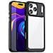 Custodia Per Iphone 17 Pro Nera Trasparente Resistente Agli Urti Outer Space - Foto miniatura 1
