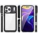 Custodia Per Iphone 17 Pro Nera Trasparente Resistente Agli Urti Outer Space - Foto miniatura 2