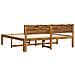 Letto matrimoniale con testiera ROSTOCK Naturale 193 x 203 cm - Foto miniatura 3