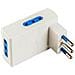 Adattatore Triplo S10-3pr. 10a B. - Foto miniatura 1