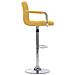 Sedia Da Bar Gialla In Tessuto - Foto miniatura 2