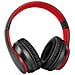 Cuffie Bluetooth con Microfono Deep Plus Rosso, Nero - Foto miniatura 1
