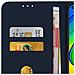 Custodia Xiaomi Redmi Note 9 Portadocumenti Funzione Supporto Blu - Foto miniatura 5