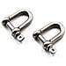12 M12 304 D In Acciaio Inox Anello Lucchetto Per Heavy Duty Construction Vehicle Recovery Alaggio (2pcs)  - Foto miniatura 1