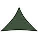 Vela Parasole 160 g / m² Verde Scuro 4x4x4 m in HDPE - Foto miniatura 1