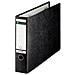 Lever Arch File Leitz - A3 - 297 mm Larghezza x 420 mm Lunghezza Dimensione Foglio - 500 Capacità Fogli - Cartone - Nero - Foto miniatura 1