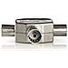 CSBW40950WT cavo di interfaccia e adattatore 2x Coax Male Coax Female Bianco - Foto miniatura 1