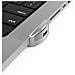 MACBOOK PRO 14-INCH LEDGE LOCK ADAPTER +COMBINATION LOCK SILVER - Foto miniatura 3