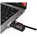 MACBOOK PRO 14-INCH LEDGE LOCK ADAPTER +COMBINATION LOCK SILVER - Foto miniatura 1