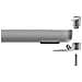 MACBOOK PRO 14-INCH LEDGE LOCK ADAPTER +COMBINATION LOCK SILVER - Foto miniatura 4