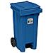 Contenitore Pattumiera Con Pedale, 120 Litri Qualità Professionale. - Blu - Foto miniatura 2