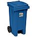 Contenitore Pattumiera Con Pedale, 120 Litri Qualità Professionale. - Blu - Foto miniatura 1