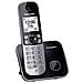 Telefono KX-TG6851SPB con Identificatore di Chiamata Colore Nero - Foto miniatura 2