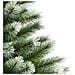 Albero Natale Artificiale Incernierato Con Neve Fioccata 210 Cm - Foto miniatura 6