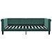 Divano Letto Con Materasso Verde Scuro 100x200 Cm In Velluto - Foto miniatura 8