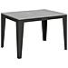 Tavolo Allungabile 90x120/224 Cm Flame Evolution Telaio Antracite - Cemento - Foto miniatura 5