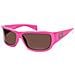 Occhiali Da Sole In Acetato Dalla Forma Rettangolare Ex-58707 Da Donna - Foto miniatura 1