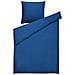 Set Copripiumino In Cotone Satinato 135 X 200 Cm Blu Harmonridge - Foto miniatura 7