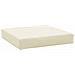 Cuscino Per Pallet Crema 60x60x8 Cm In Tessuto - Foto miniatura 2