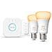 Hue White ambiance Starter Kit Bridge + 2 Lampadine Smart E27 75W + Dimmer Switch - Foto miniatura 1