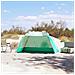 Tenda da Spiaggia 2 Persone Verde Rilascio Rapido Impermeabile - Foto miniatura 6