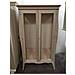 Vetrina Classica Bombata 2 Porte In Legno Grezzo L. 115 P. 48 H. 204 - Foto miniatura 1