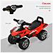 Quad Giocattolo per Bambini 18-36 Mesi con Licenza GOODYEAR con Luci e Suoni Realistici, Rosso e Nero, 60x31x42cm - Foto miniatura 4