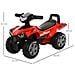 Quad Giocattolo per Bambini 18-36 Mesi con Licenza GOODYEAR con Luci e Suoni Realistici, Rosso e Nero, 60x31x42cm - Foto miniatura 3