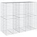 Cesto Gabbione Con Copertura 250x100x200 Cm In Ferro Zincato - Foto miniatura 2