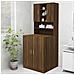 Mobile per Lavatrice Rovere Marrone 70,5x25,5x90 cm - Foto miniatura 10