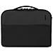 Custodia Per Macbook Pro / Air 13 Pollici / 14 Pollici Con Zip In Poliestere, Nero - Foto miniatura 1