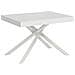 Tavolo allungabile 90x130/390 cm Karida bianco frassino gambe bianche - Foto miniatura 1