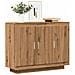 Credenza Rovere Artigianale 92x35x75 Cm In Legno Multistrato - Foto miniatura 1
