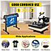 Pressa A Caldo 5 In 1 38 X 38cm, Plotter Da Taglio Professionale Con Schermo Lcd, 220 V Ca Taglierina Per Vinile Da 34 Pollici Adatto Per Il Trasferimento Su Maglietta, Tazza, Piatto - Foto miniatura 2
