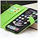 Custodia A Portafoglio Per Iphone 12 Pro Max Con Supporto E Linguetta Magnetica, Verde - Foto miniatura 3